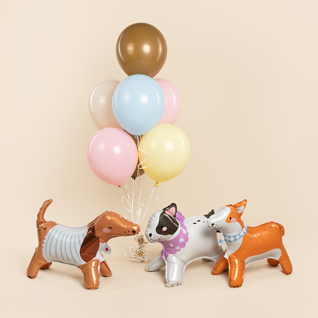 Шар (22''/56 см) Фигура 3D, Корги, 1 шт. в уп.